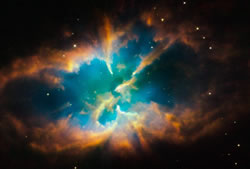 Planetary nebula NGC 2818 – Nestled Within